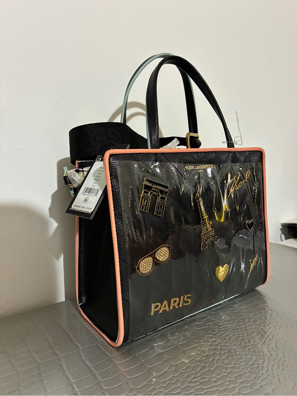 🎀✨ 🖤 Karl Lagerfeld Paris Tote